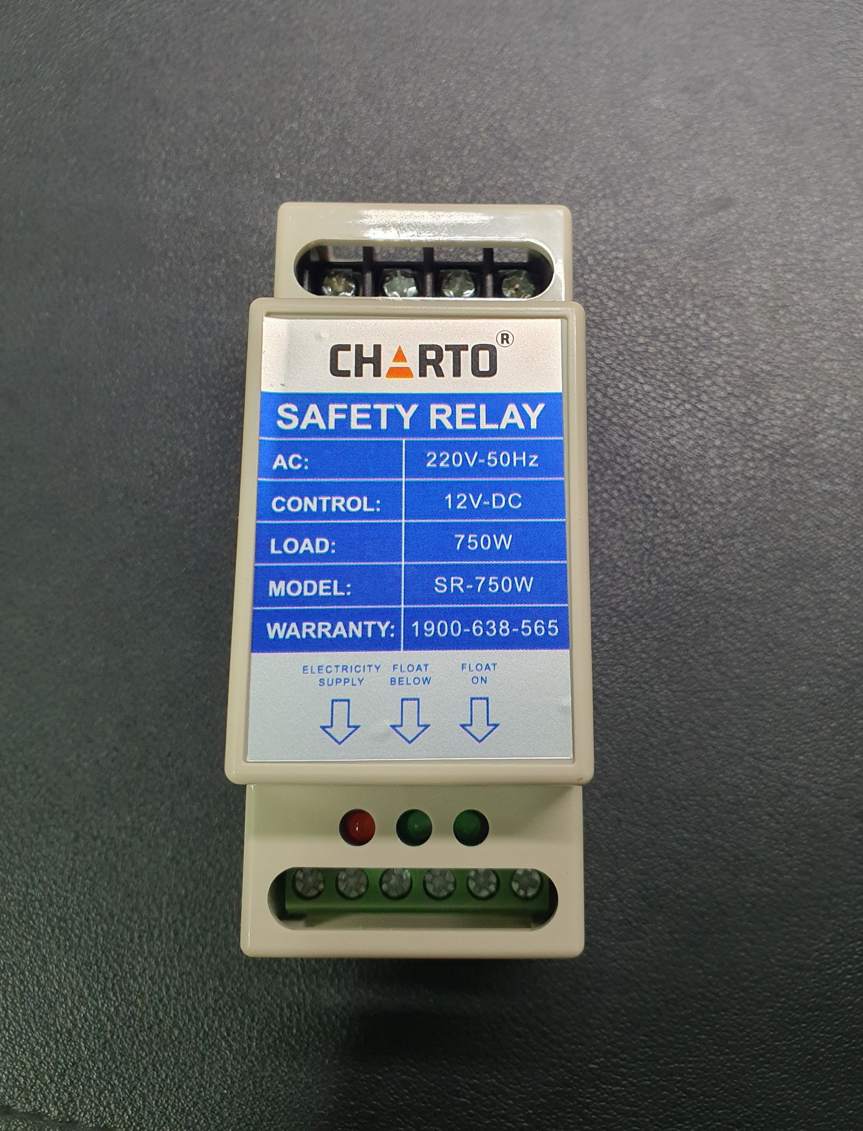 Rơ Le Chuyển Đổi Dòng Điện An Toàn 12v Charto Chống Giật