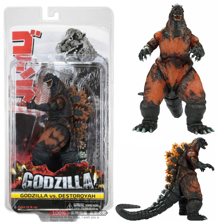 NECA Đốt Sen Đỏ Godzilla Godzilla1995 Quà Tặng Đồ Chơi Mô Hình Thủ Công Búp Bê Quái Vật Phiên Bản Hàng Năm