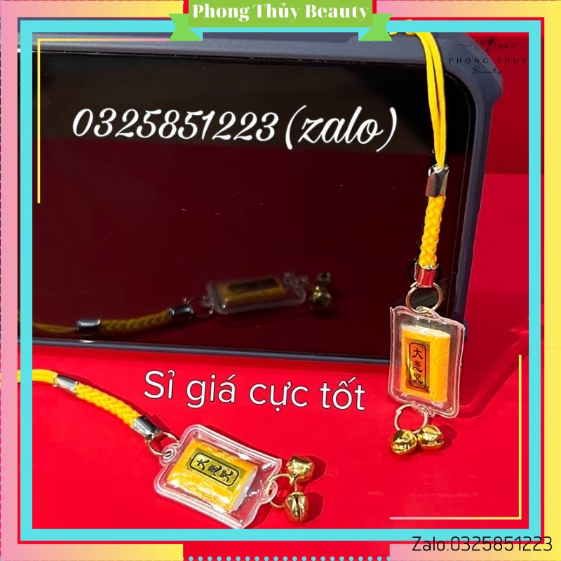 Móc khoá chú đại bi phong thuỷ treo điện thoại giá sỉ