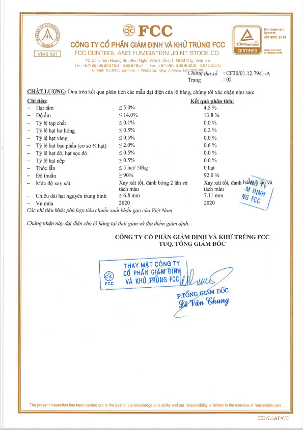 Gạo ST25 Thiên Thanh Túi 5kg