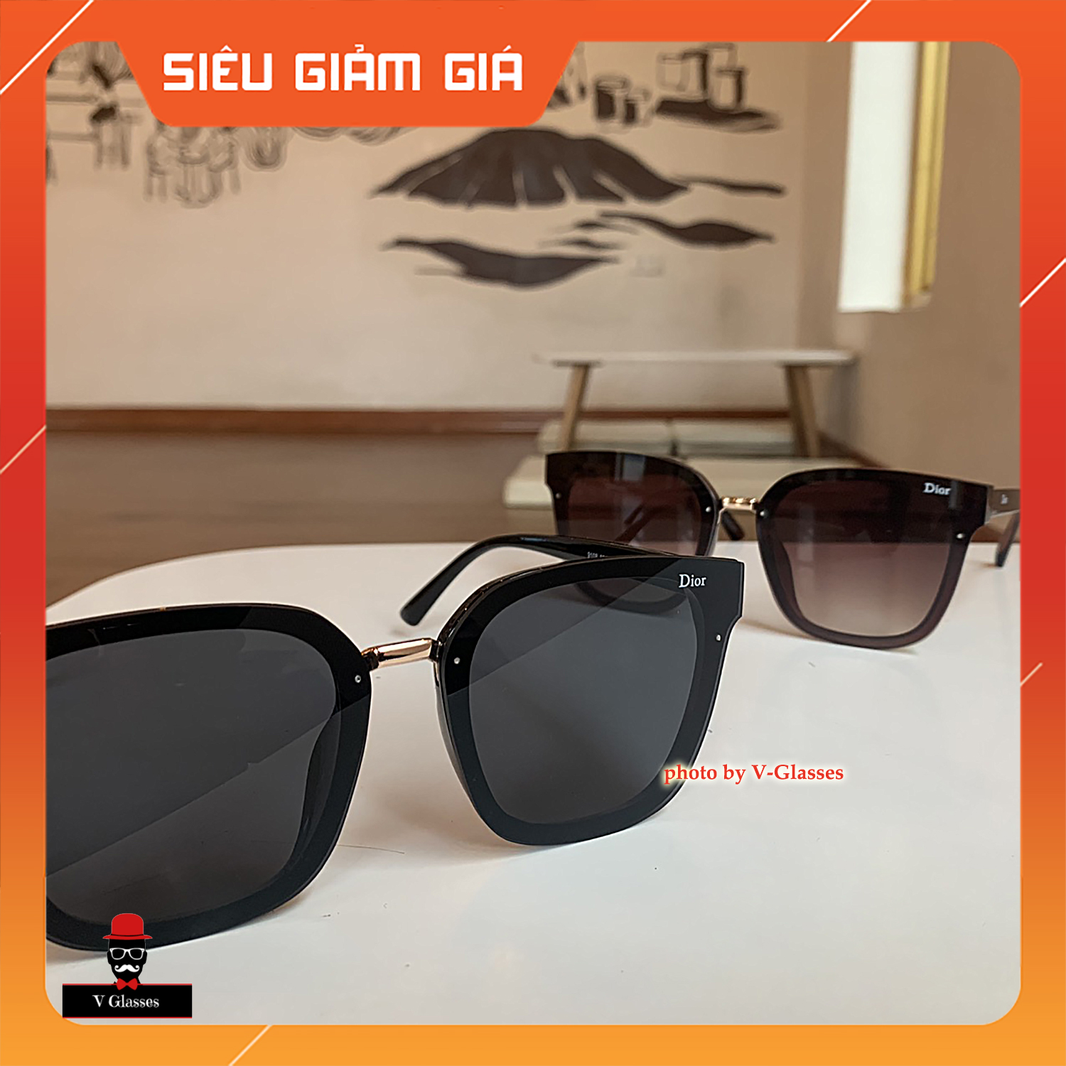 Kính Mát Nữ D1OR [Tặng Hộp + Thẻ BH 12 Tháng] - Tròng Polarized - Chống chói , Chống lóa