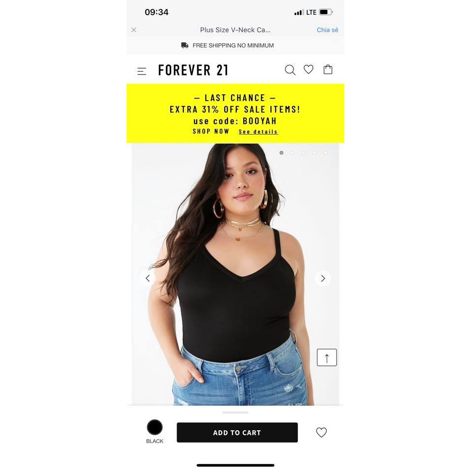 Plussize bodysuit f21 plus bigsize