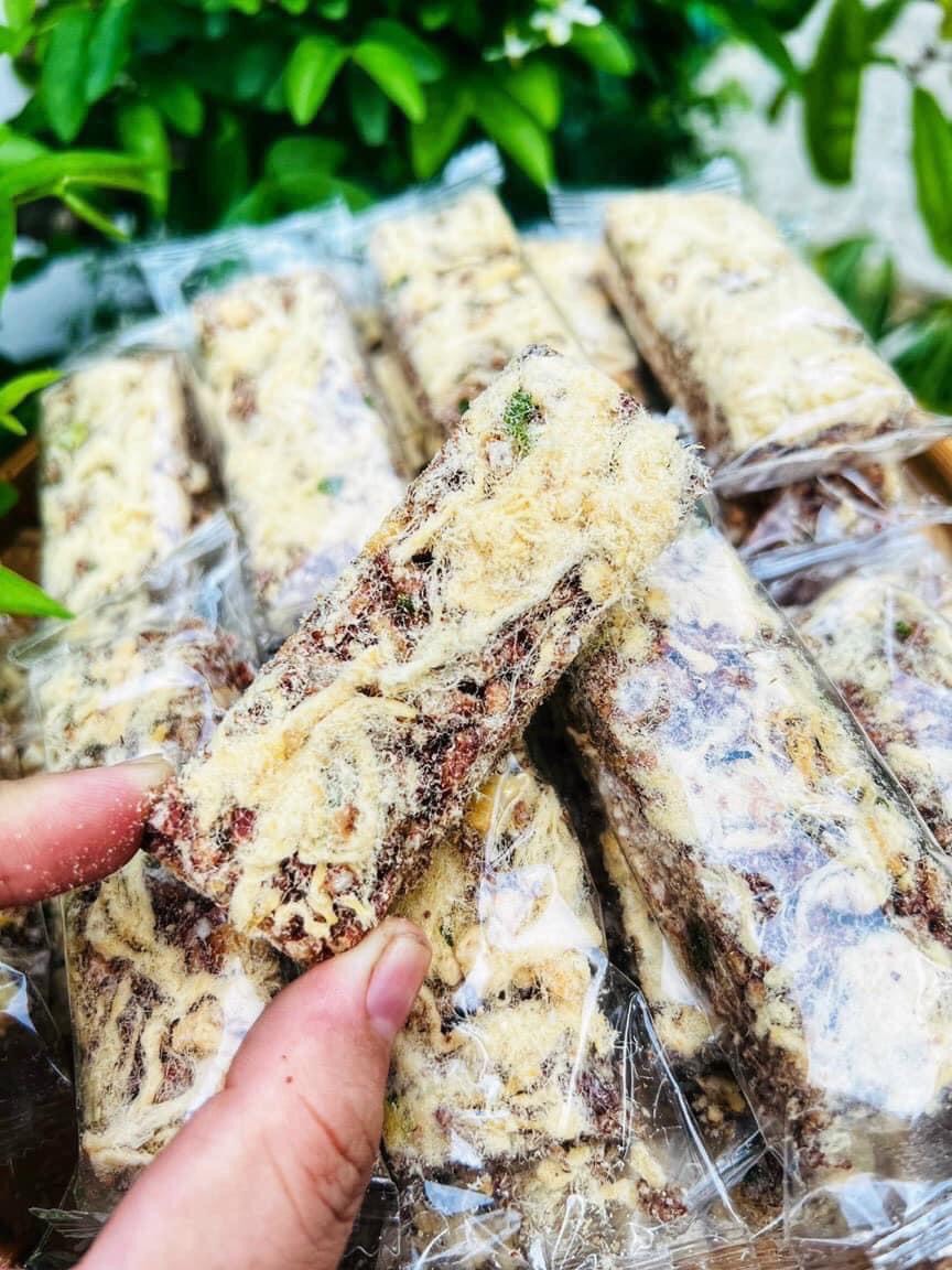 Thanh gạo lứt chà bông trai đẹp 250g