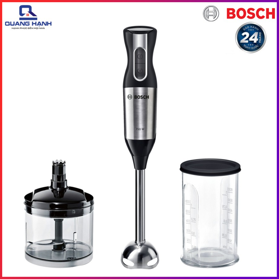 Máy xay cầm tay bosch msm6s20b 750w - hãng phân phối
