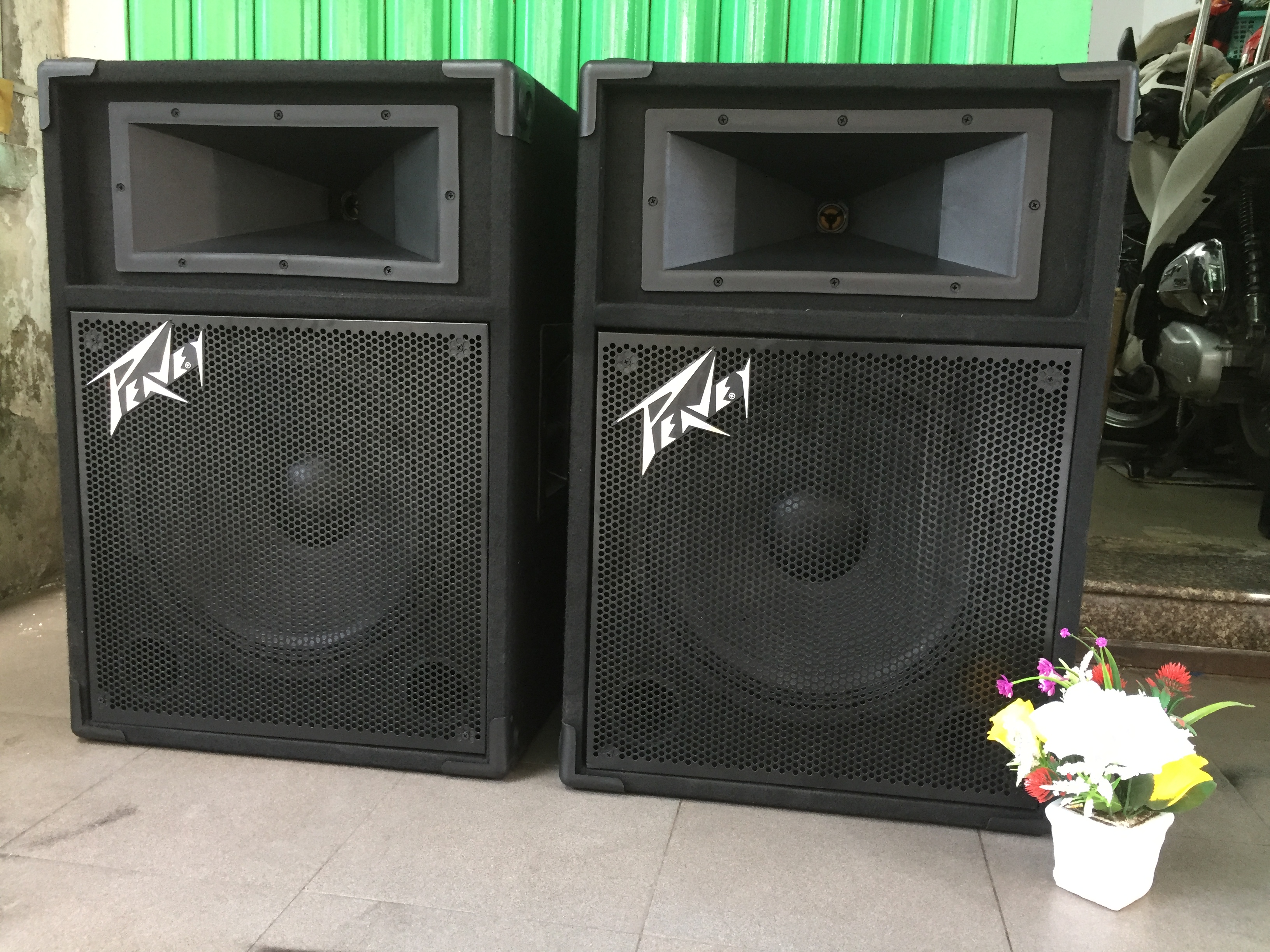 Cặp loa 2 treb 2 bass 4 tấc hát karaoke, chơi nhạc sóng