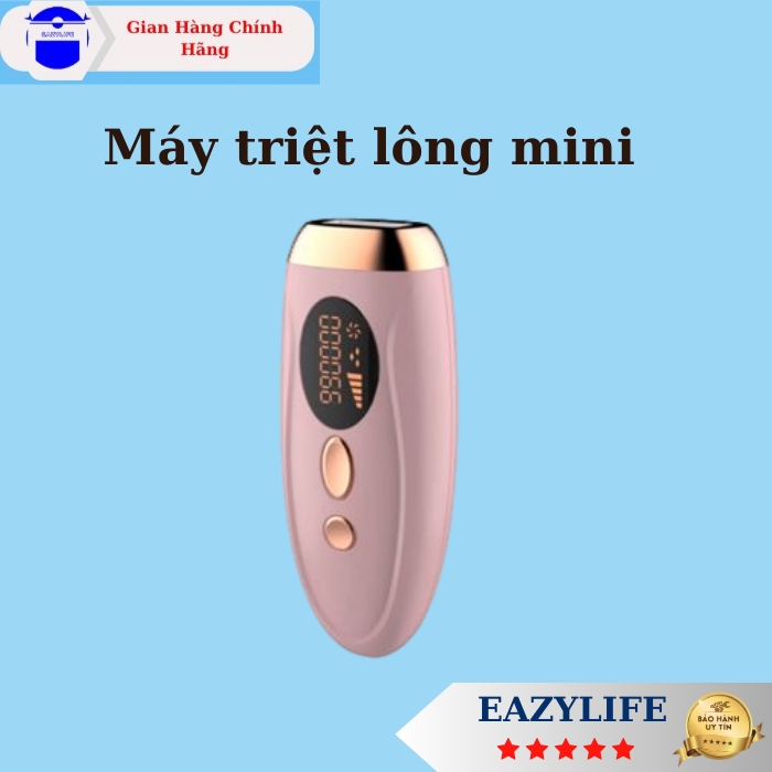 Máy triệt lông cầm tay IPL hàng chính hãng, máy triệt lông tay, lông nách, vùng kín, dễ sử dụng