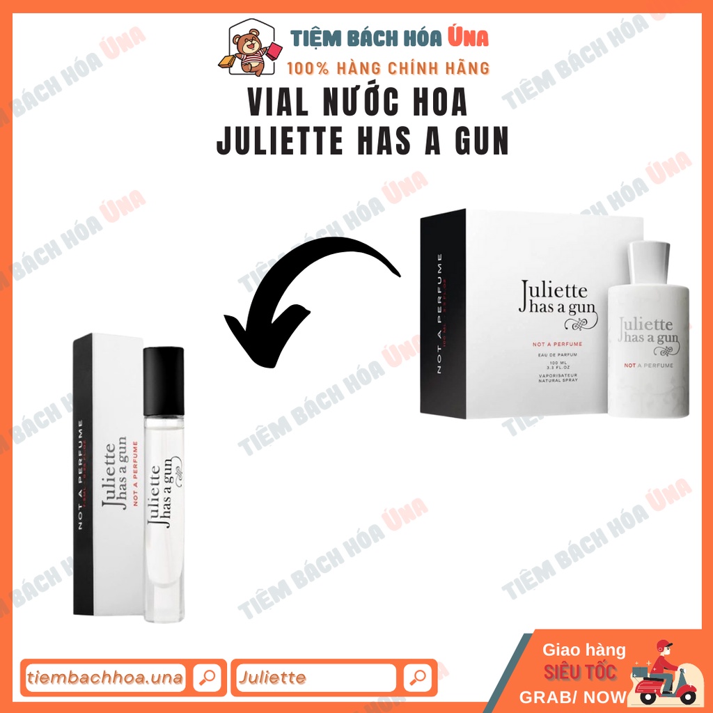 Mẫu thử, vial nước hoa juliette has a g.un not a perfume 1.7ml minisize