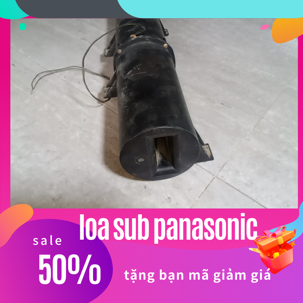 Loa sub ống tháo từ tivi panasonic