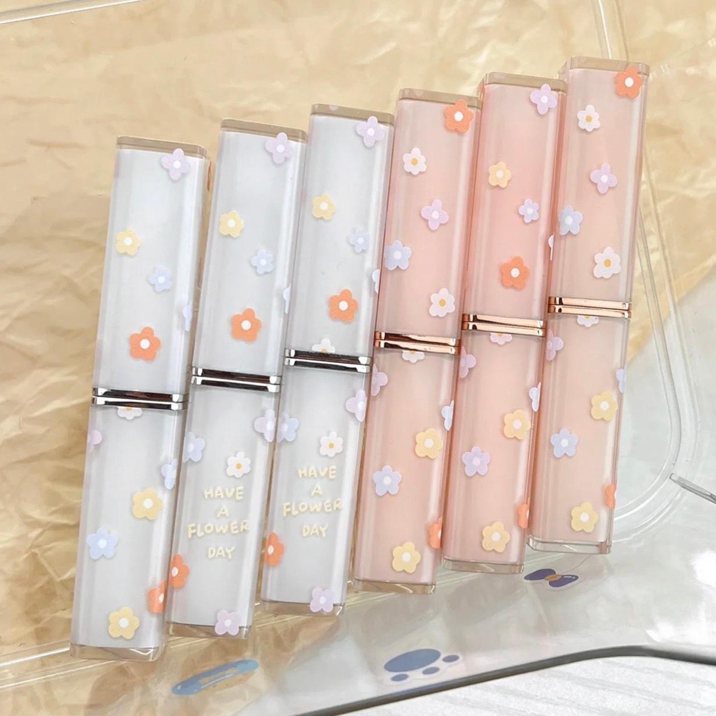 Memeraba - son dưỡng memeraba summer flower mềm ẩm lên màu mb094