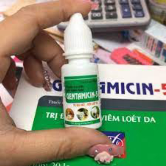 Lọ 10ml nhỏ đau mắt, viêm loét da