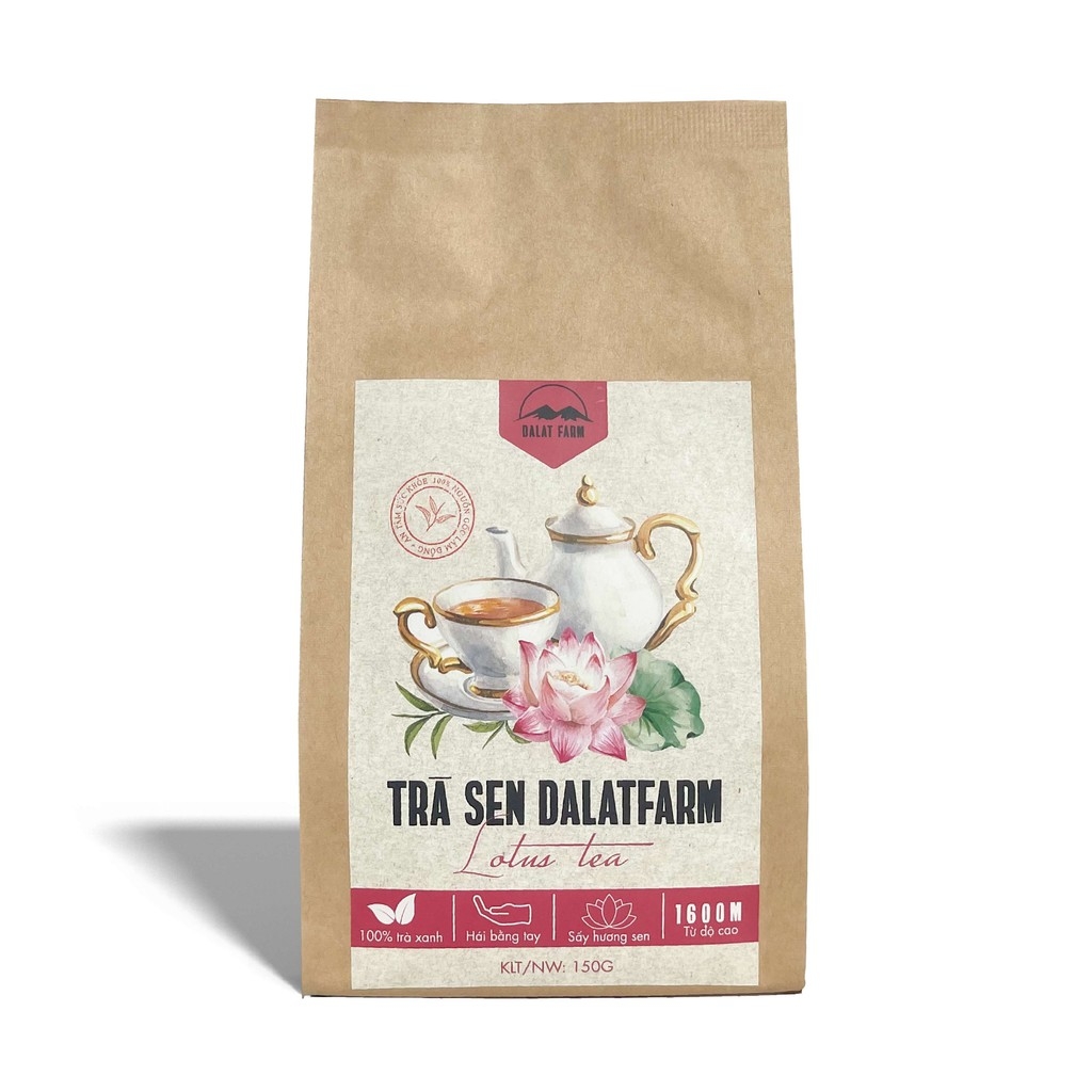 Trà sen dalat farm - túi 150gr