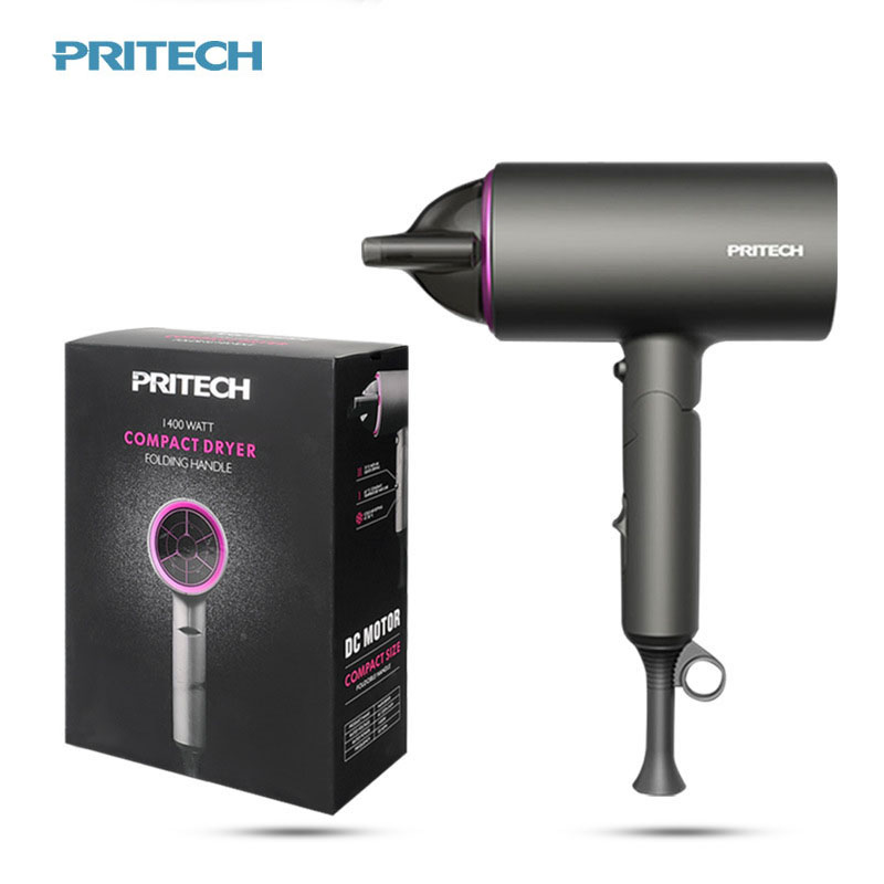Máy sấy tóc ION âm Pritech chính hãng chuẩn Châu Âu bổ sung Ion làm tóc mềm mại giảm khô rối,bảo vệ tóc