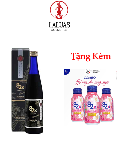 Nước uống 82x Placenta bảng Sakura
