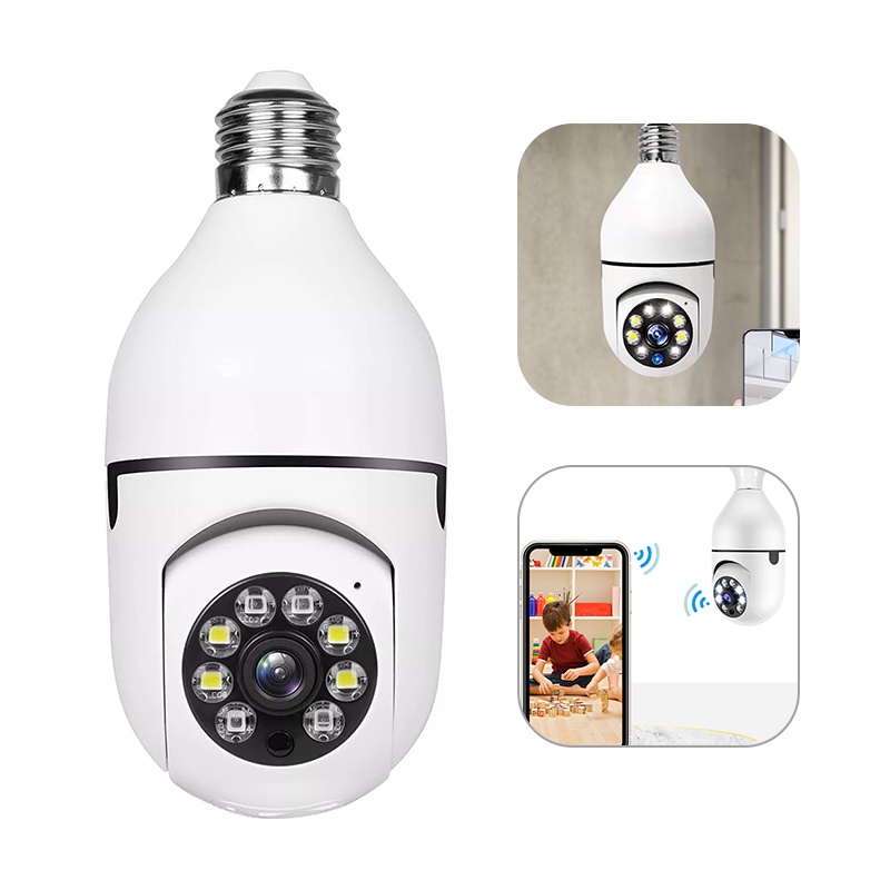 Camera Wifi không dây YOOSEE bóng đèn FHD 1080P – Hỗ trợ quay đêm có màu – đàm thoại 2 chiều – Bảo hành 12 tháng