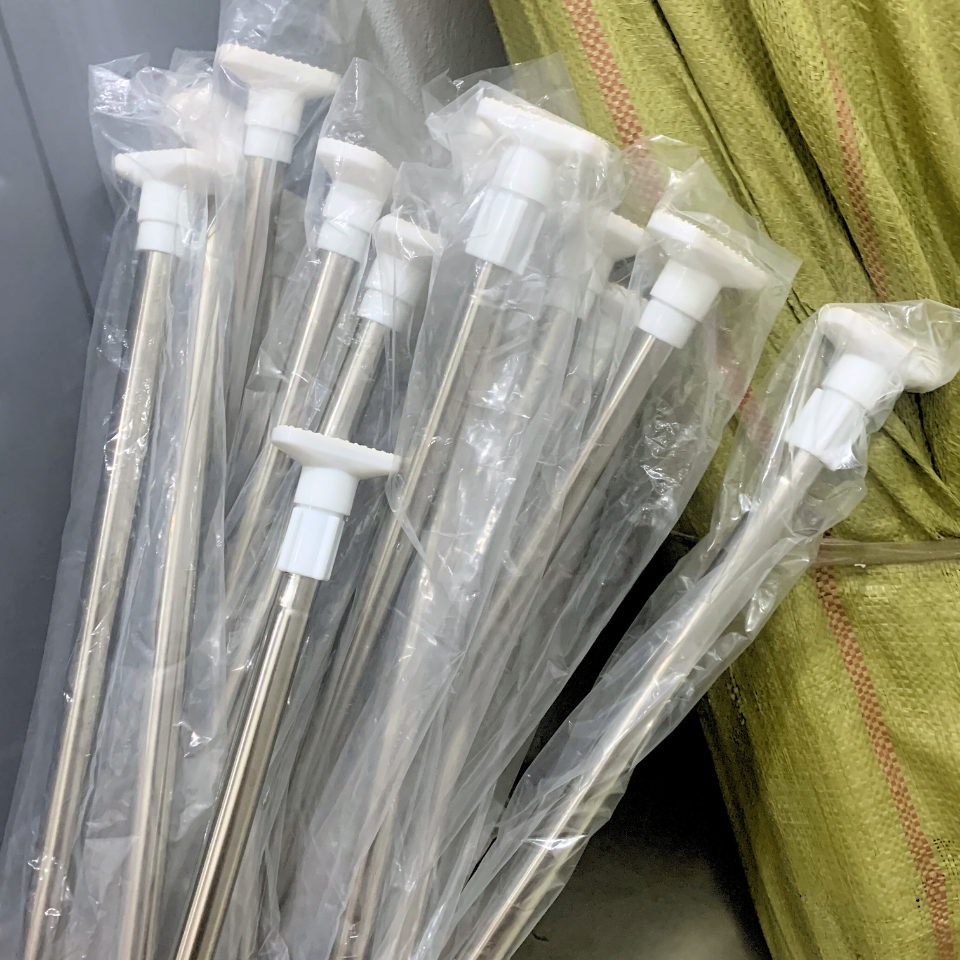 Thanh treo quần áo treo rèm đa năng inox không cần khoan tường nhiều kích thước Cây phơi đồ Cây phơi đồ gắn tường Sào phơi quần áo Giá treo đồ