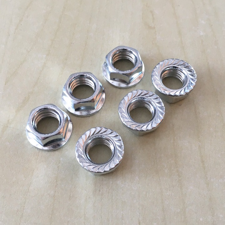 M10 - 20 CON ĐAI ỐC LÔNG ĐỀN 10LY  - TÁN LÔNG ĐỀN 10MM