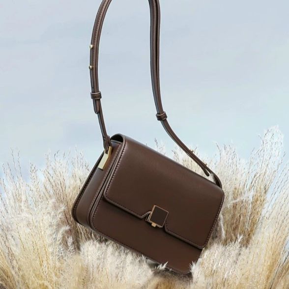 Túi Xách Nữ , Túi Kẹp Nách Đeo Vai Da PU Trơn  Size 20cm  Mã TM05
