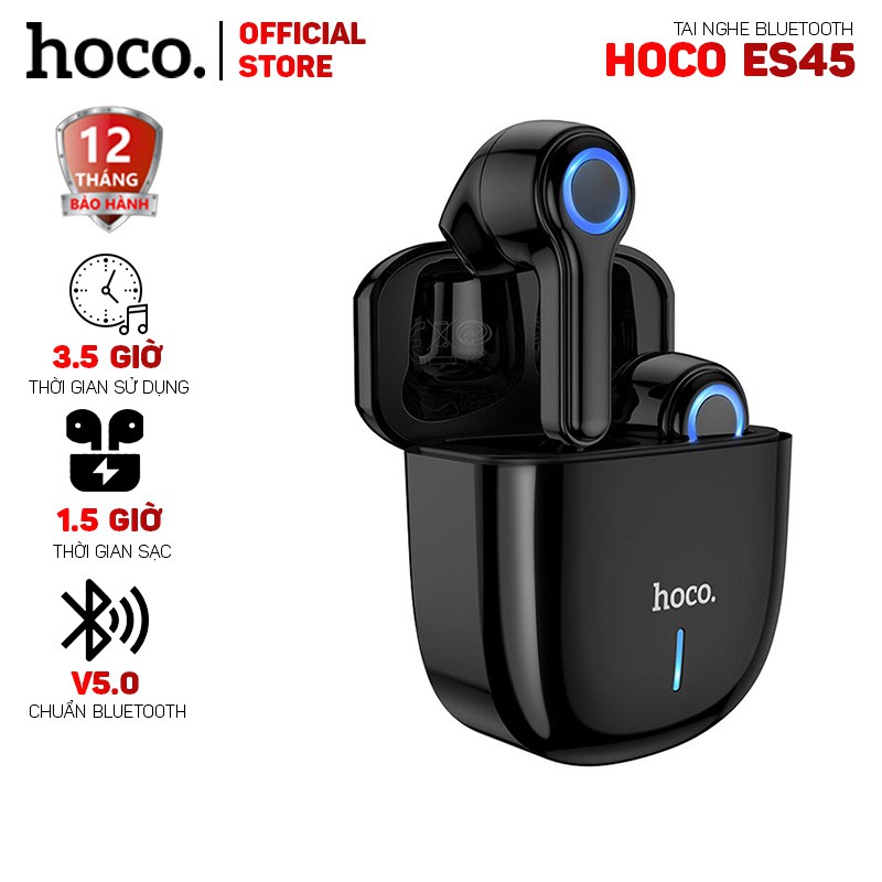 Tai nghe bluetooth hoco es45 v5.0 cảm ứng tws