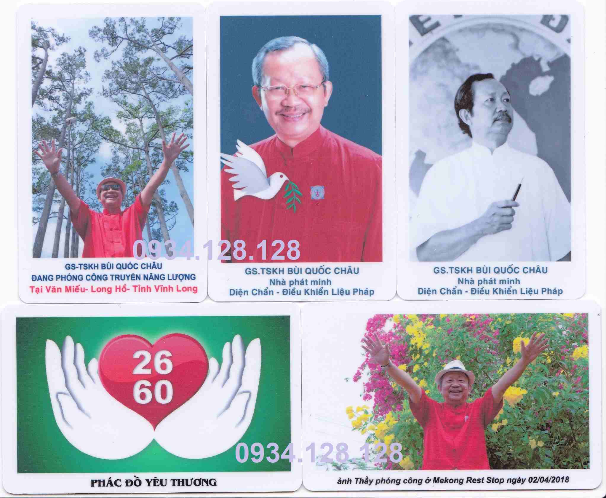 Bộ ảnh thẻ hào quang Thầy Bùi Quốc Châu