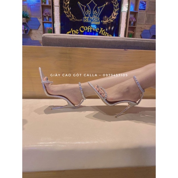Sandal dây xích cực sang chảnh cao 7cm đến 12cm