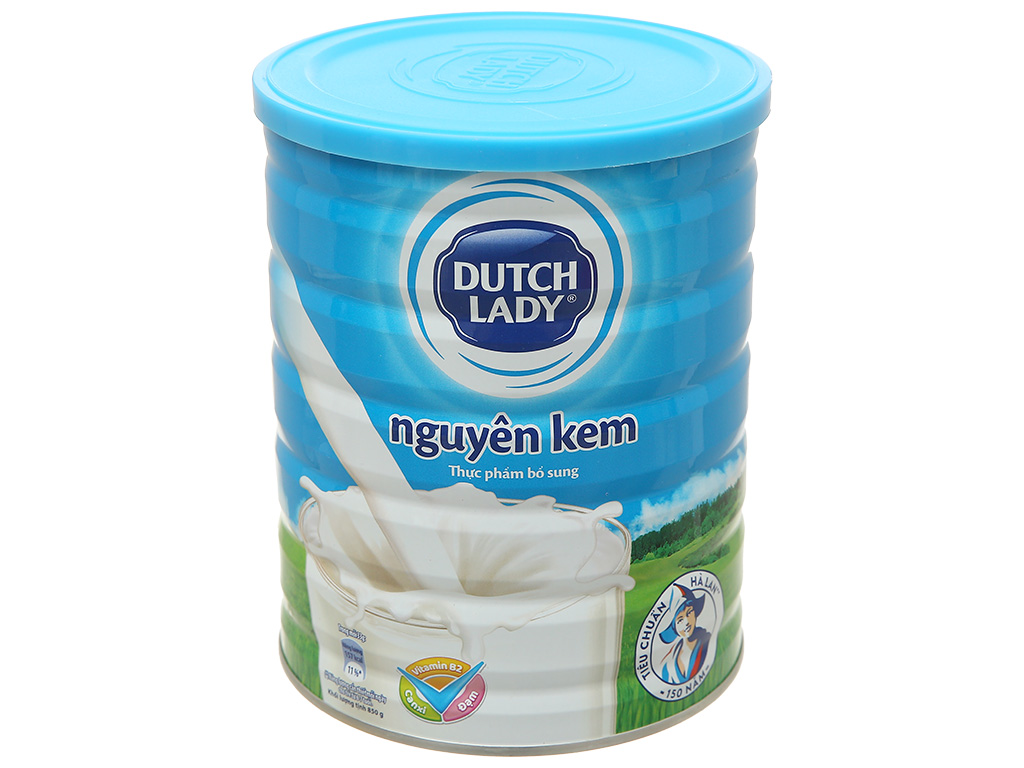 Sữa bột Dutch Lady nguyên kem 850g
