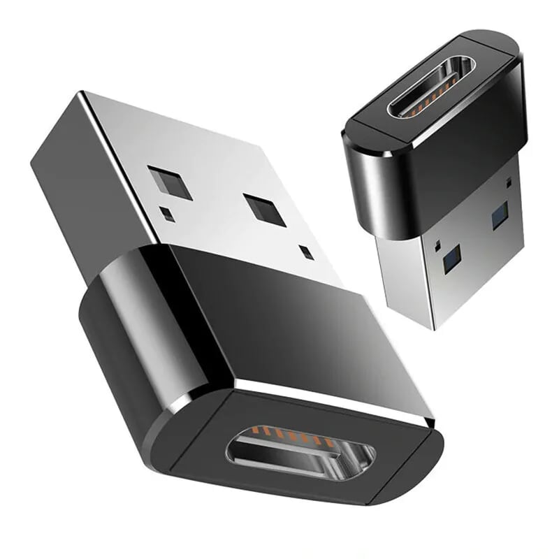 Ugreen 50568 màu đen đầu chuyển đổi usb 2.0 dương sang type c âm us280
