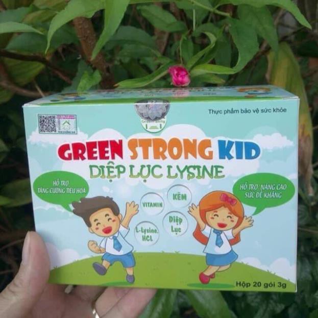 - Diệp lục lysine kid hiệu quả táo bón-biếng ăn