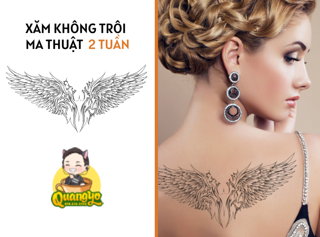 Tổng phù hợp với rộng lớn 82 hình xăm song cánh cục cưng siêu đỉnh ...