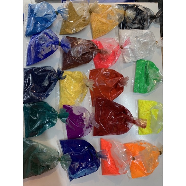 Bột Màu Vẽ Tranh, Màu Bột Gói