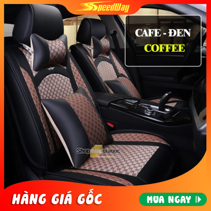 Bộ Áo Ghế Da Ô Tô 5D Cho Xe 5 Chỗ SPW01