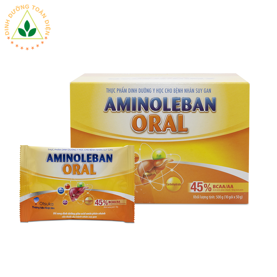 Aminoleban Oral - Dinh Dưỡng Cho Bệnh Nhân Gan
