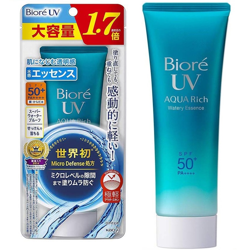 KEM CHỐNG NẮNG BIORE UV AQUA RICH WATERY ESSENCE SPF 50+ PA++++ 85g NHẬT BẢN