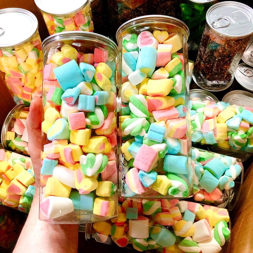 Kẹo bông gòn mashmaloow 250g