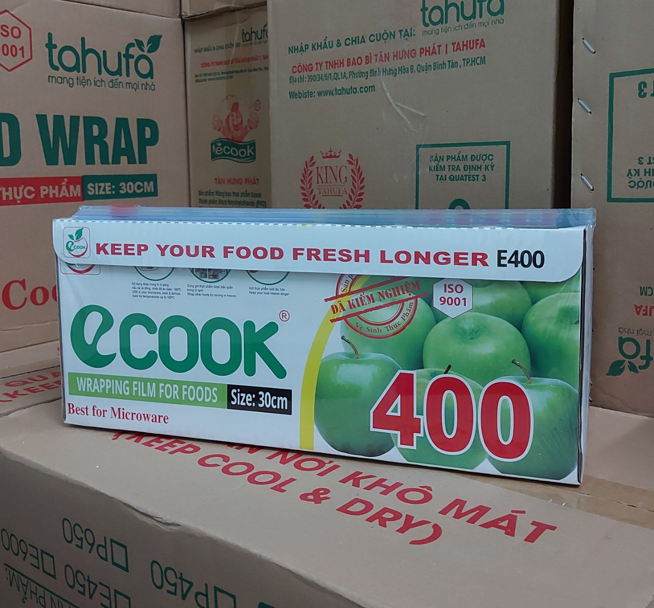 Màng bọc thực phẩm cao cấp ecook e400