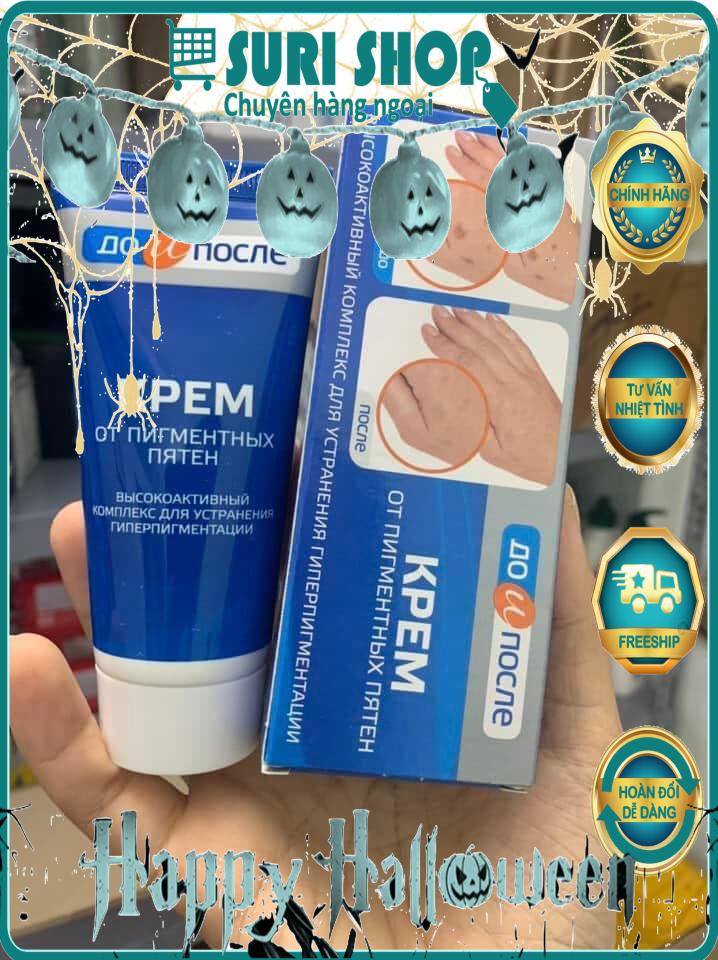 Kem bôi tay kpem loại bỏ đồi mồi, vết nám, sạm, đốm nâu da tay của nga tuýp 50ml