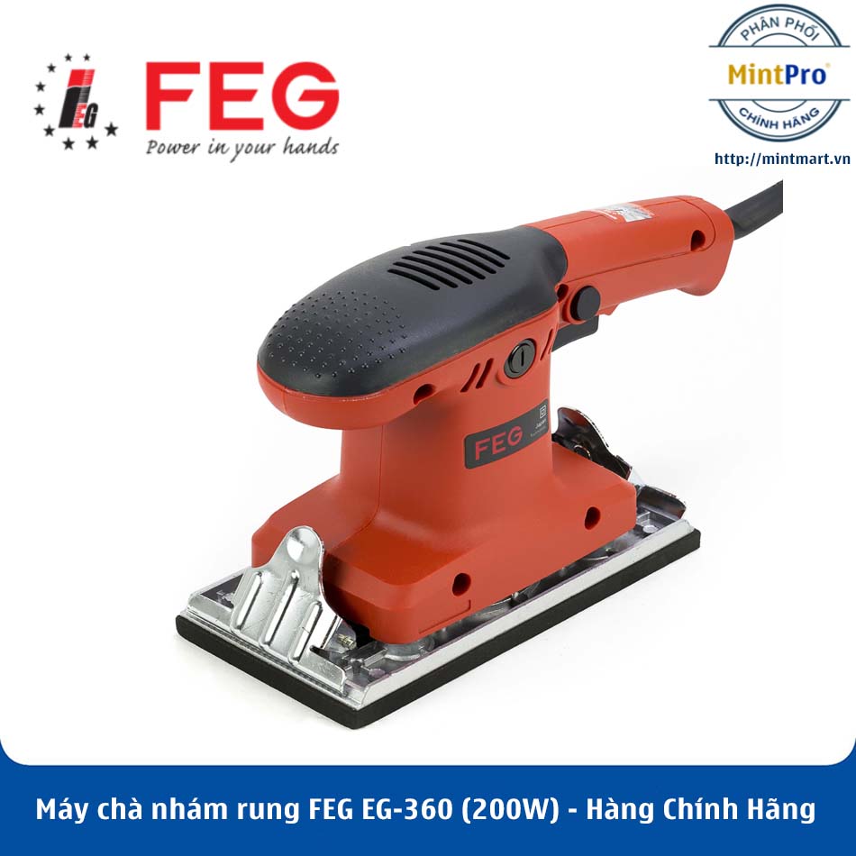 Máy chà nhám rung feg eg-360 - hàng chính hãng