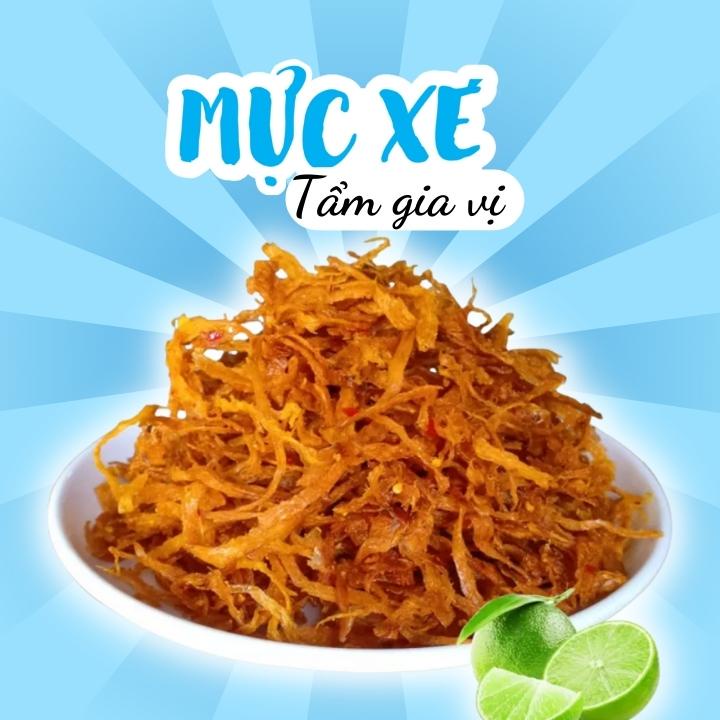 500g mực tẩm xé sợi Nha Trang loại ngon