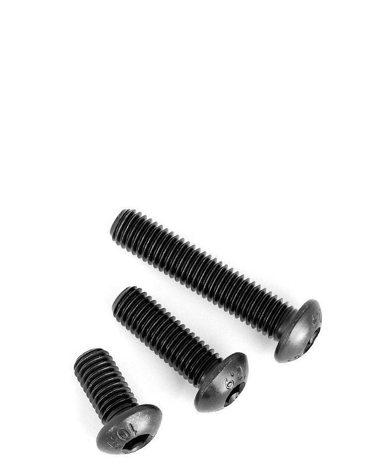 50c Bulong lục giác chìm đầu cầu M4 thép mạ cấp bền 10.9 M4x8, M4X10, M4X12,M4X16, M4X20,M4X25,M4X30
