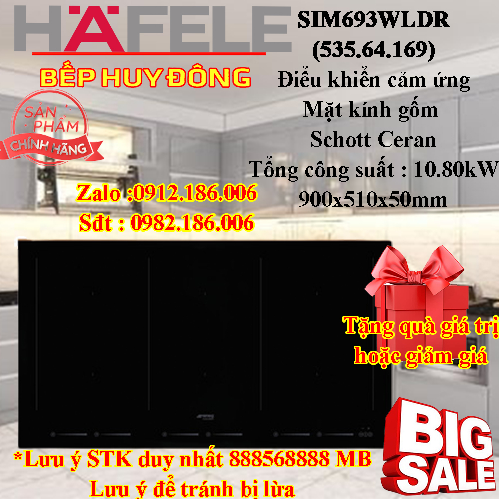 BẾP TỪ HAFELE SIM693WLDR (535.64.169)