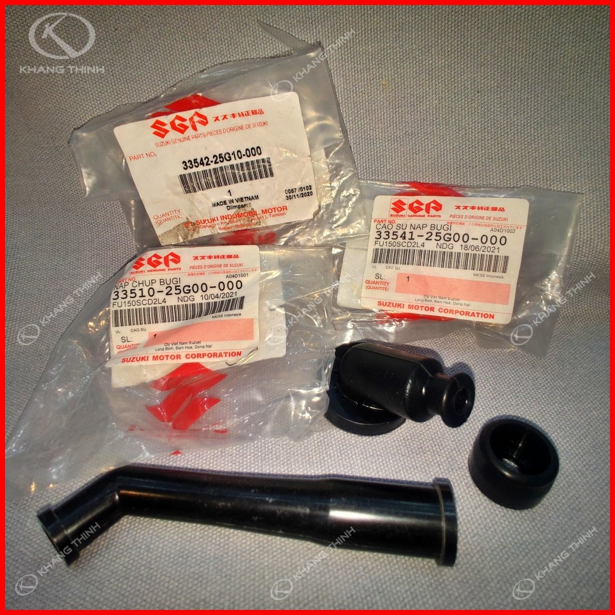 Nắp chụp bugi suzuki gsx,raider,fx- hàng chính hãng