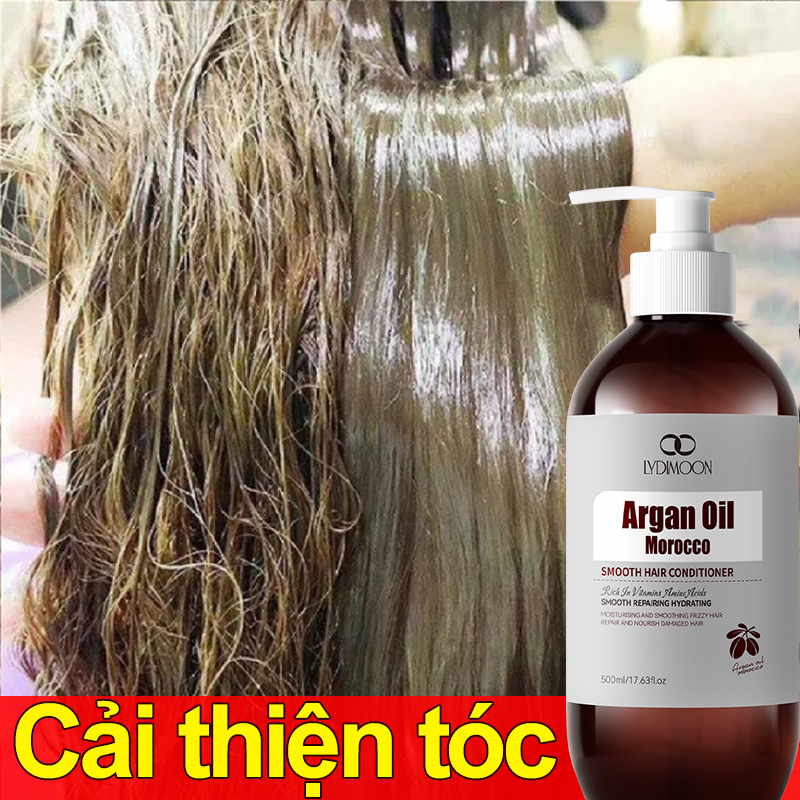 Dầu xả mềm mượt LYDIMOON , phục hồi hư tổn, ngăn ngừa rụng tóc, nuôi dưỡng tóc, kích mọc tóc, giúp tóc không xơ rối, dưỡng ẩm mềm mượt tóc, lưu hương thơm lâu dài,500ml