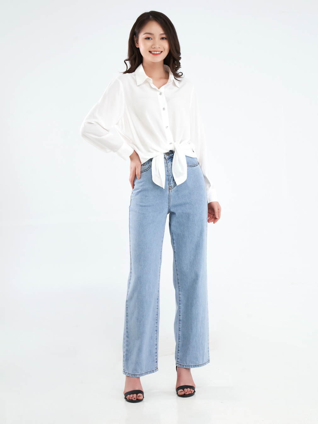 HOÀN TIỀN 20% - QUẦN JEAN BIGSIZE QUẦN JEAN ỐNG RỘNG J0002