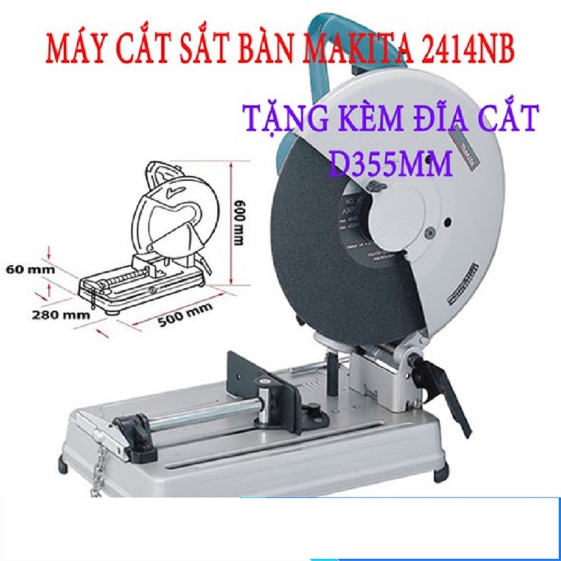 Máy cắt sắt bàn Makita