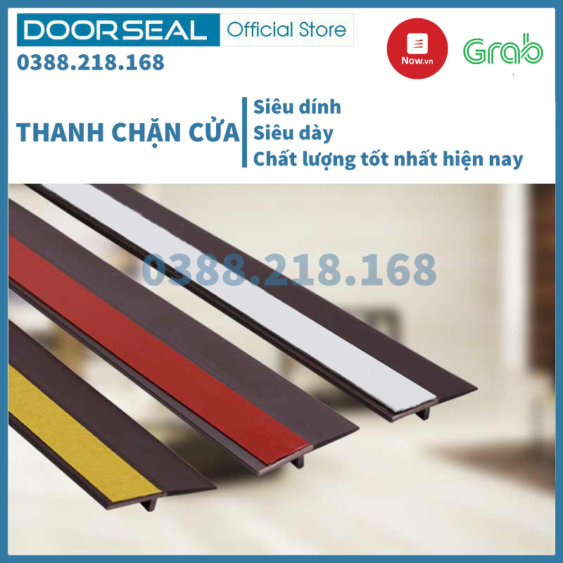 Thanh dán chân cửa PVC, ngăn thoát hơi lạnh điều hoà, ngừa côn trùng, bụi bẩn | Doorseal (Vietnam)
