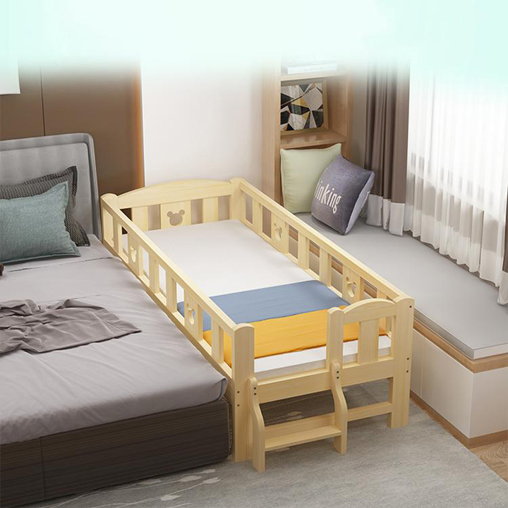 Giường ngủ đơn , giường ngủ cho bé kích thước 150*70*40cm