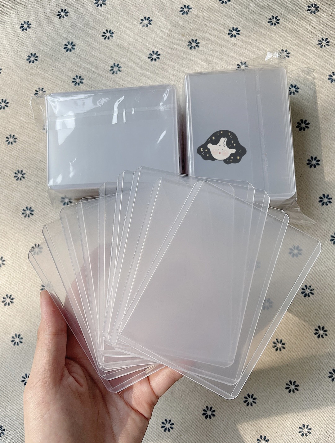 Toploader có seal trơn kích thước a7/b8+ đựng card ảnh idol kpop card anime, thẻ bài pokemon
