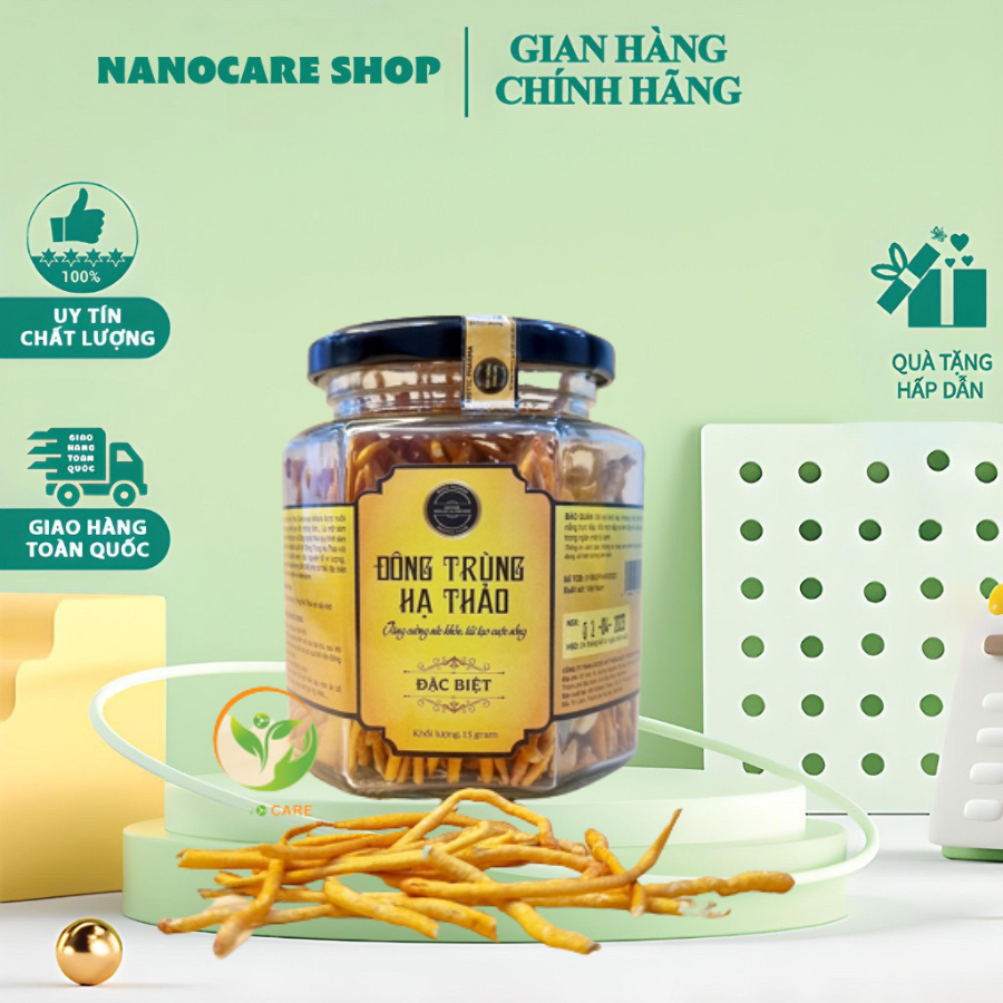 Đông Trùng Hạ Thảo Khô Sấy Thăng Hoa