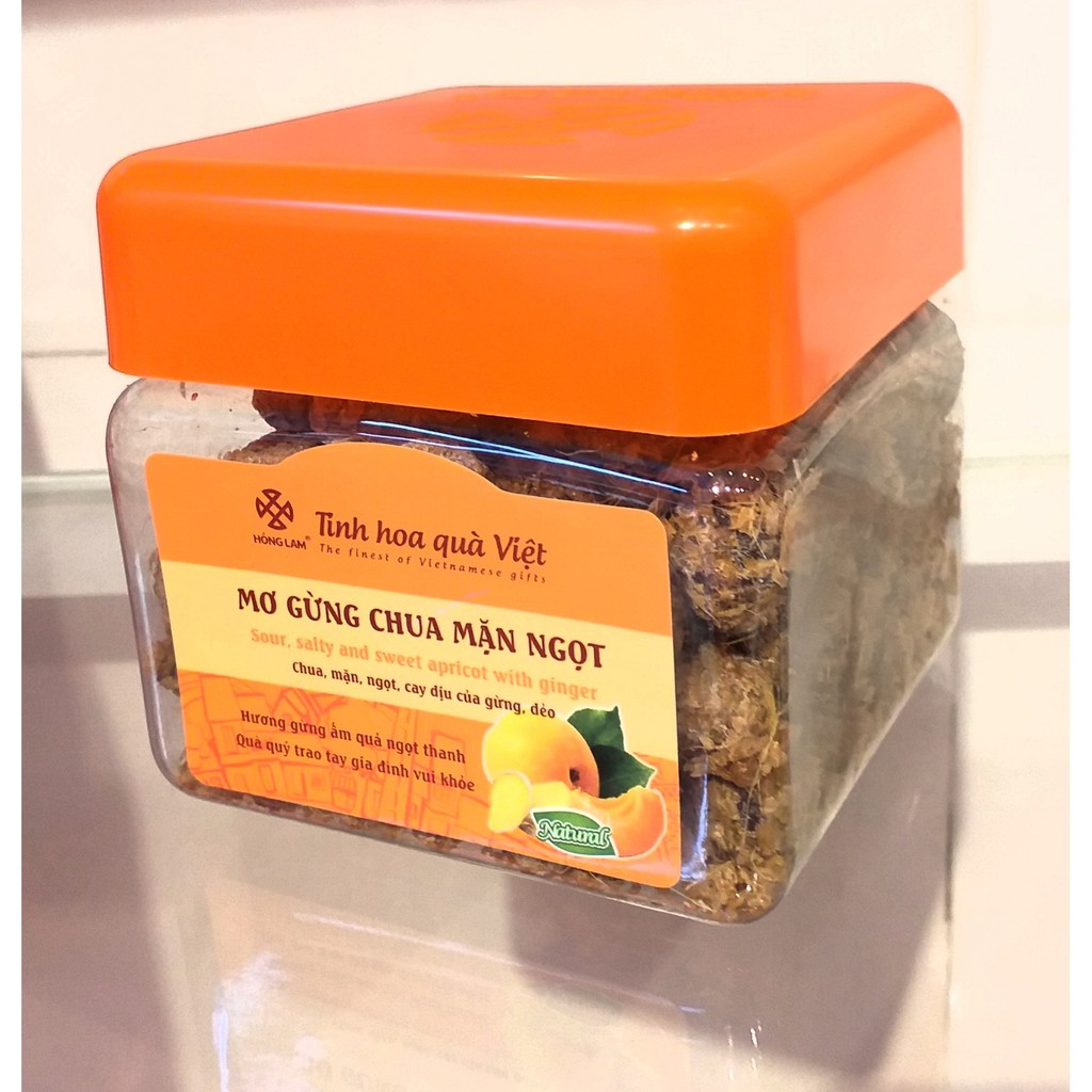 Ô MAI MƠ GỪNG CHUA MẶN NGỌT HỒNG LAM 200g