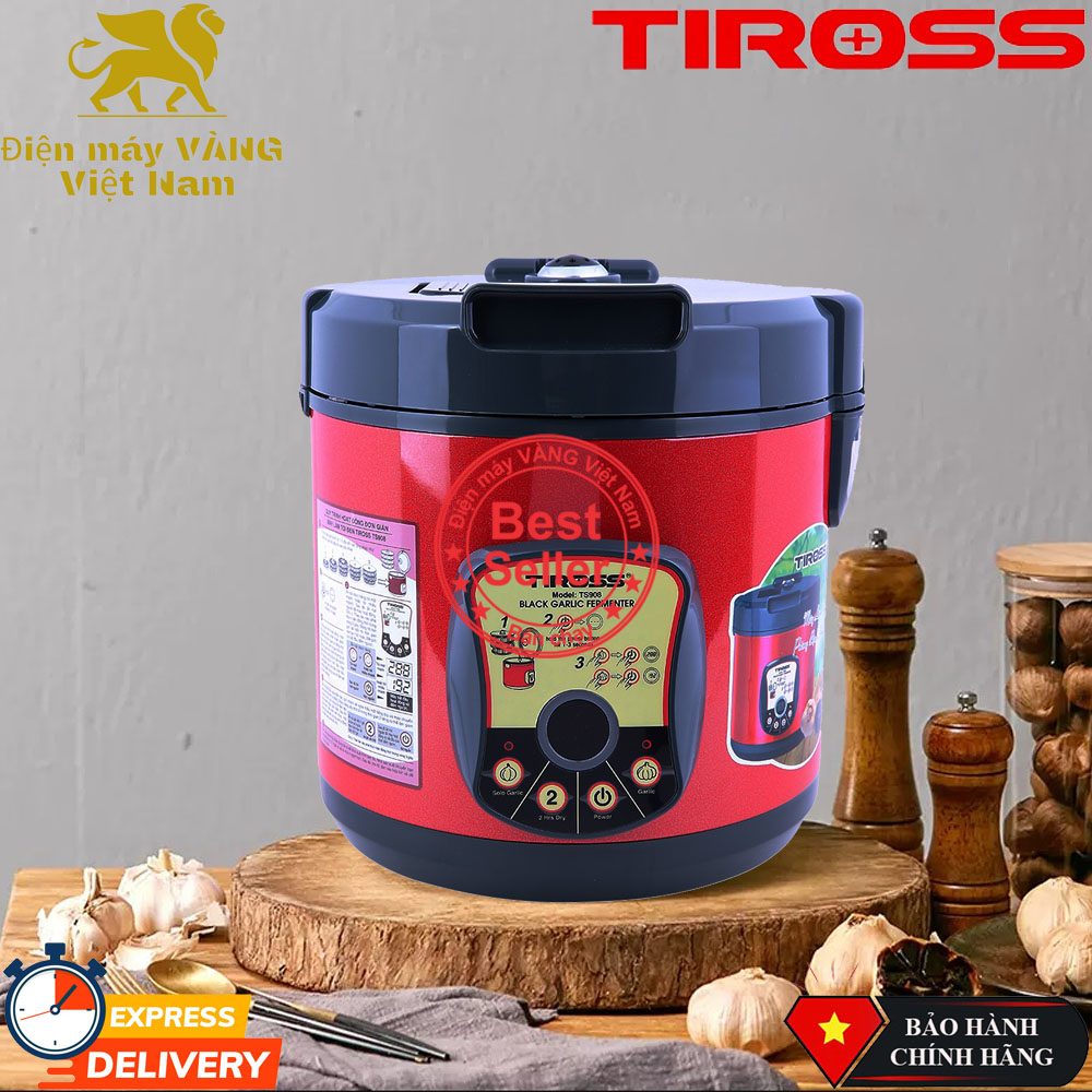 Máy làm tỏi đen tiross ts908 - đỏ