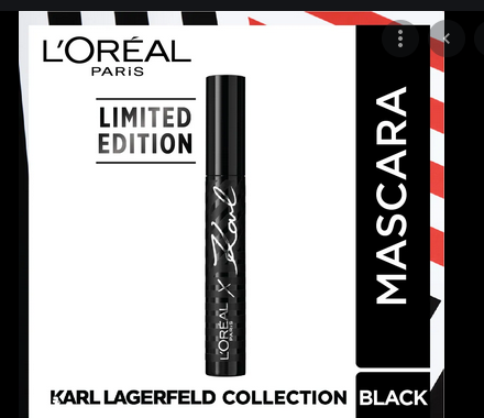 Mascara dày mi phiên bản giới hạn trong bộ sưu tập cùng Karl Lagerfeld